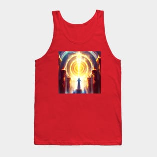 Mystic Light Radiates from Secret Temple Tank Top